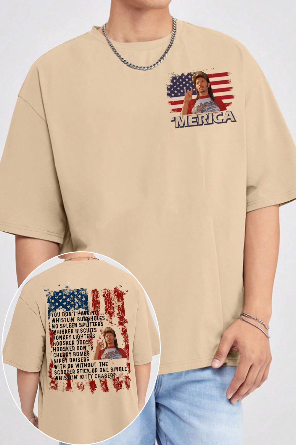 Joedirt 2-sided t-shirt