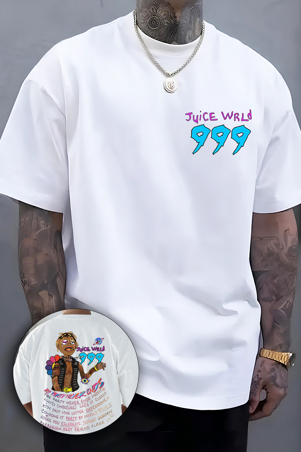 Juice Wrld 999 Tee For Men