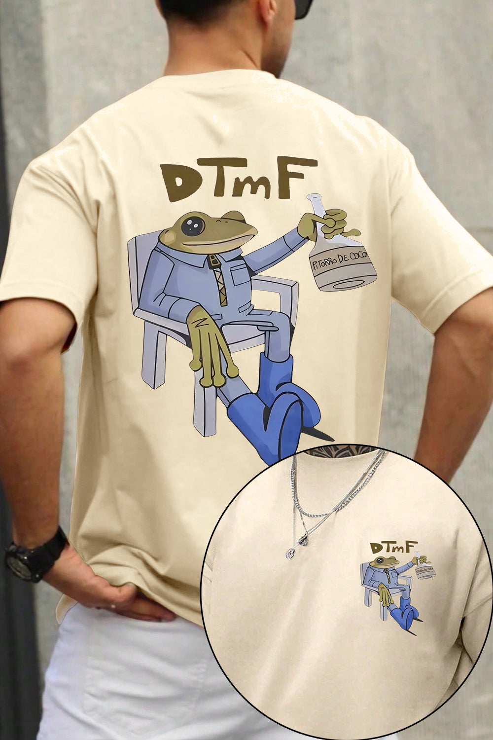 DTMF Frog Bad Bunny Tee For Men