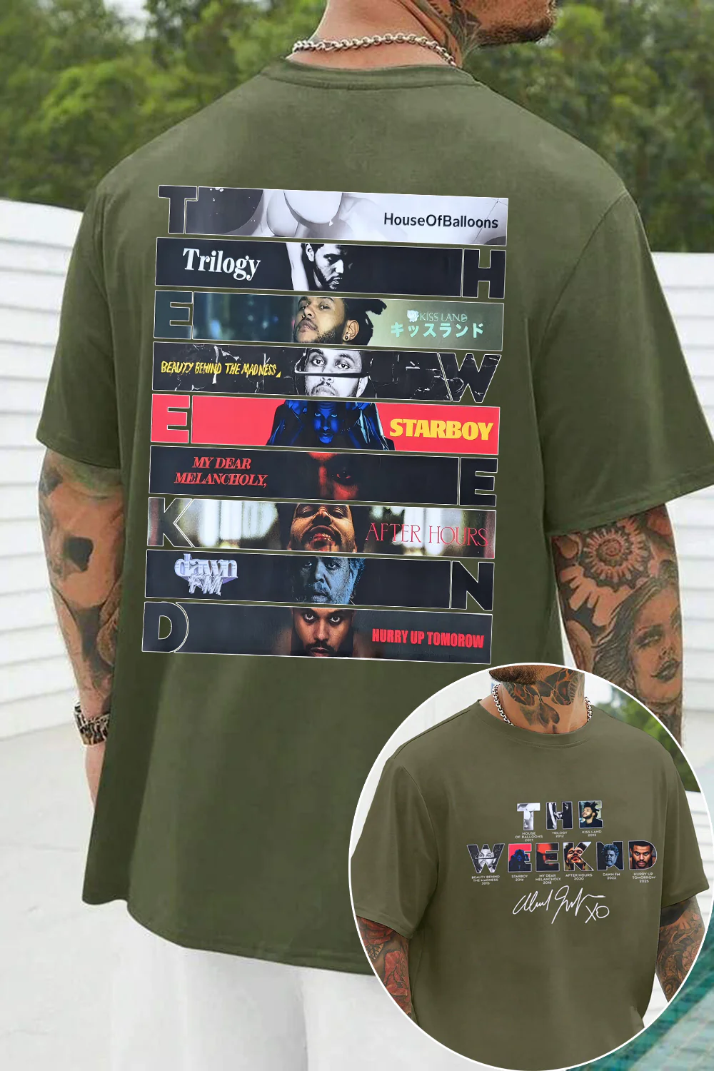 The Weeknd Album Hurry Up Tomorrow Tee For Women