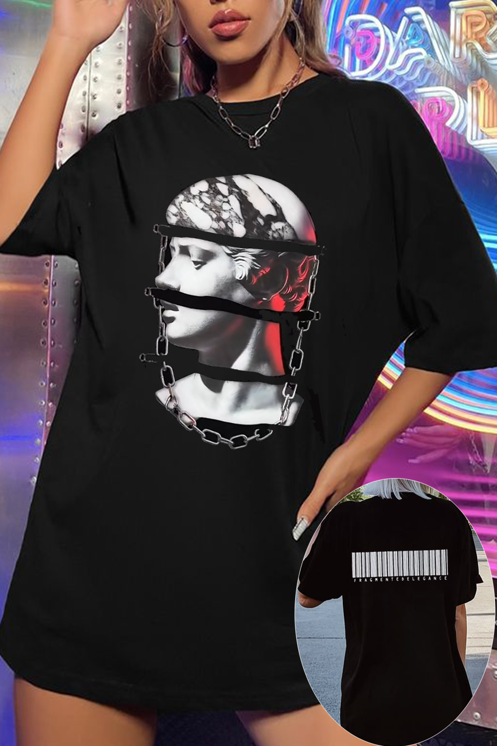 head portrait T-shirt