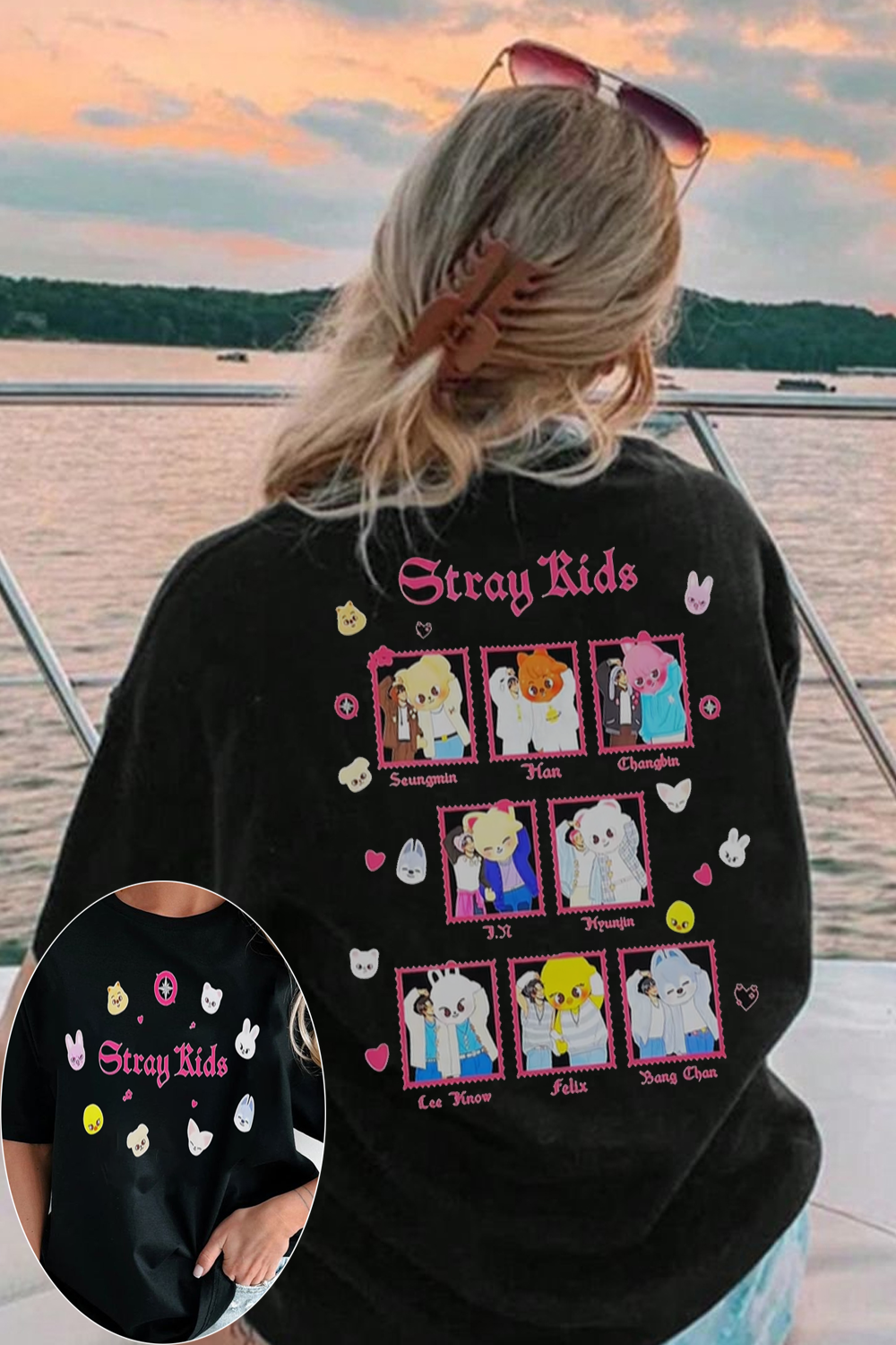 Stray Kids fans T-shirt