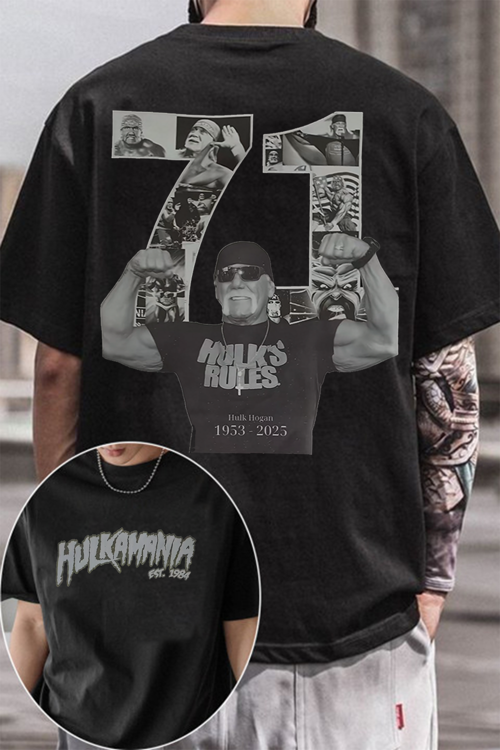 Hulkamaniacs shirt