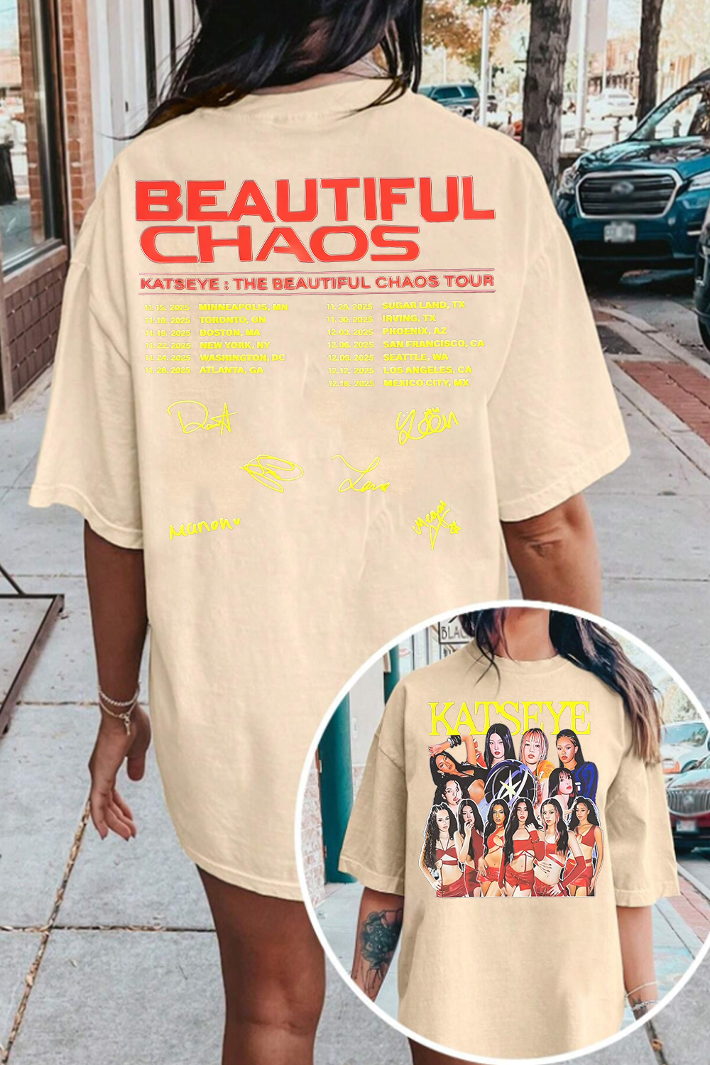 KATSEYE TOUR 2025 shirt