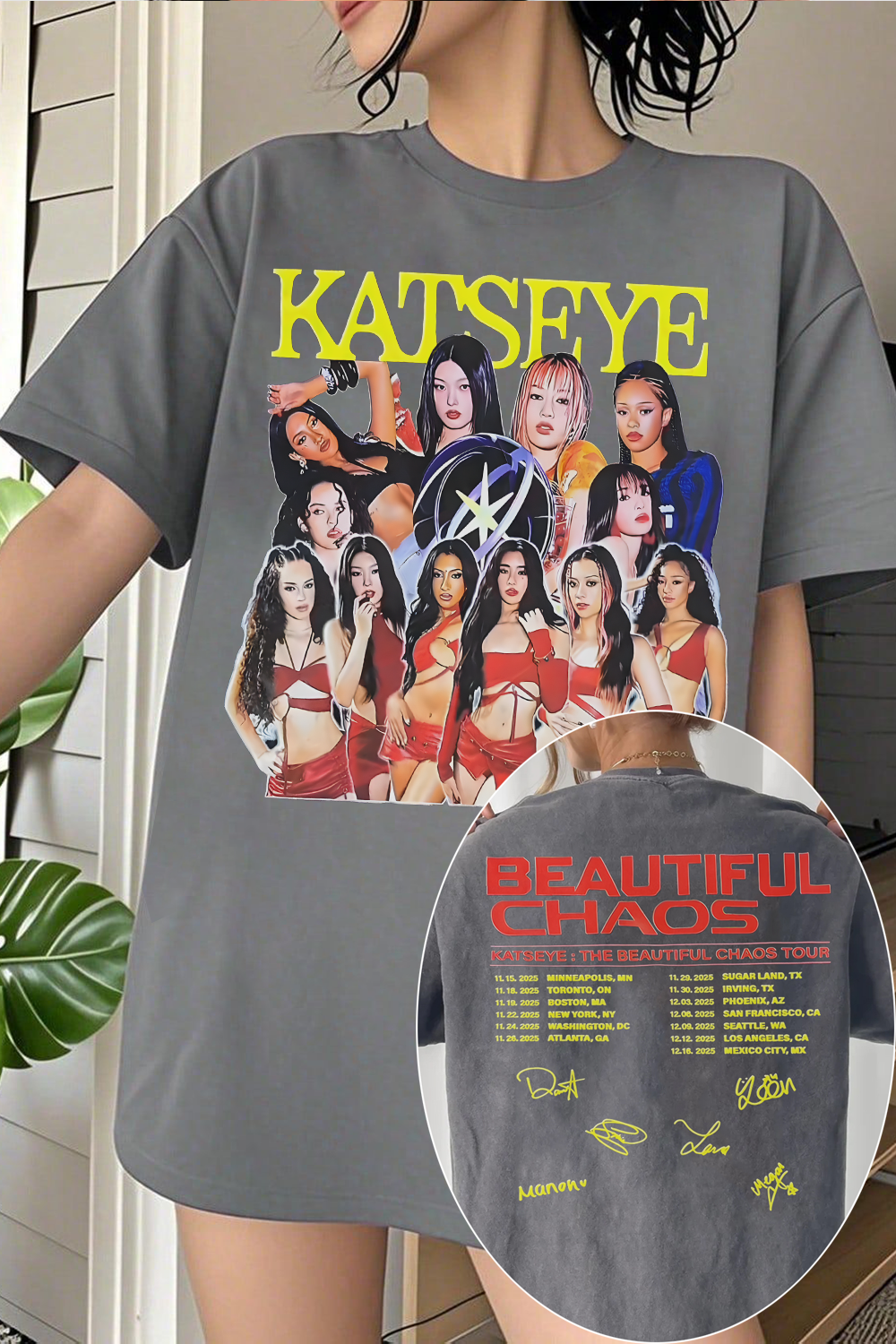 KATSEYE TOUR 2025 shirt