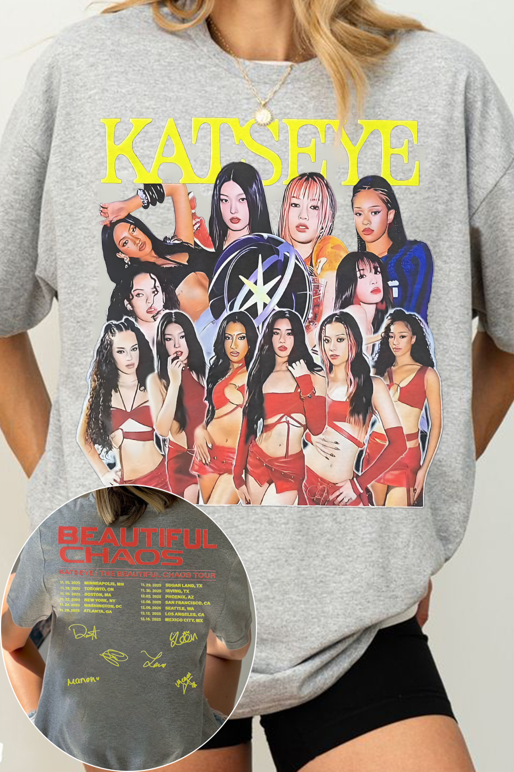 KATSEYE TOUR 2025 shirt