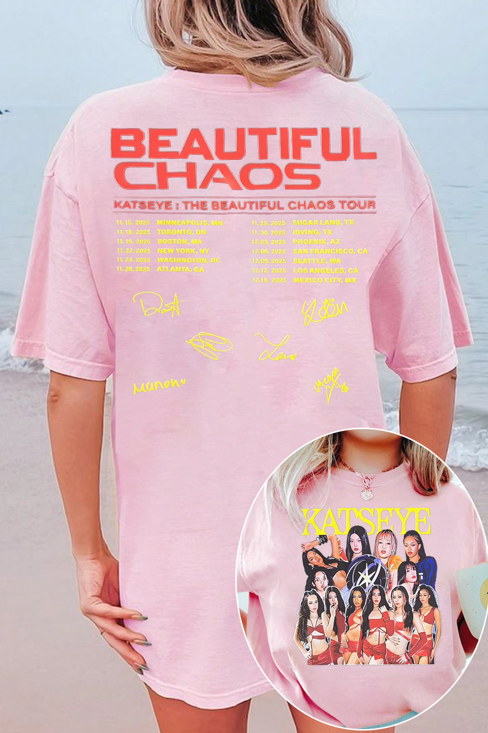 KATSEYE TOUR 2025 shirt