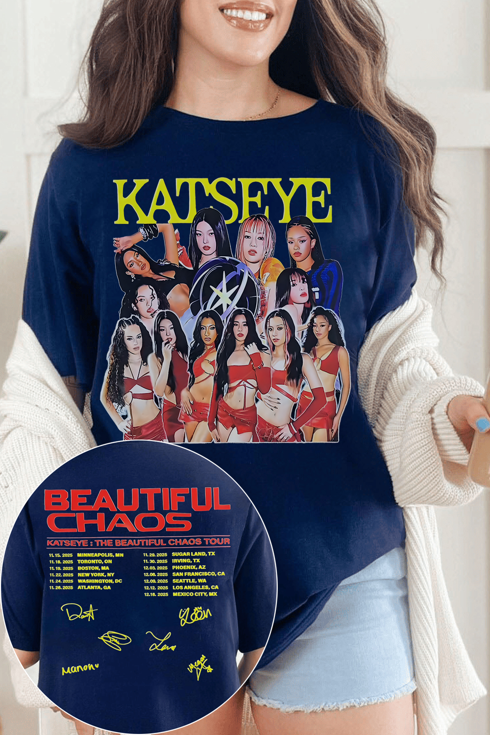 KATSEYE TOUR 2025 shirt