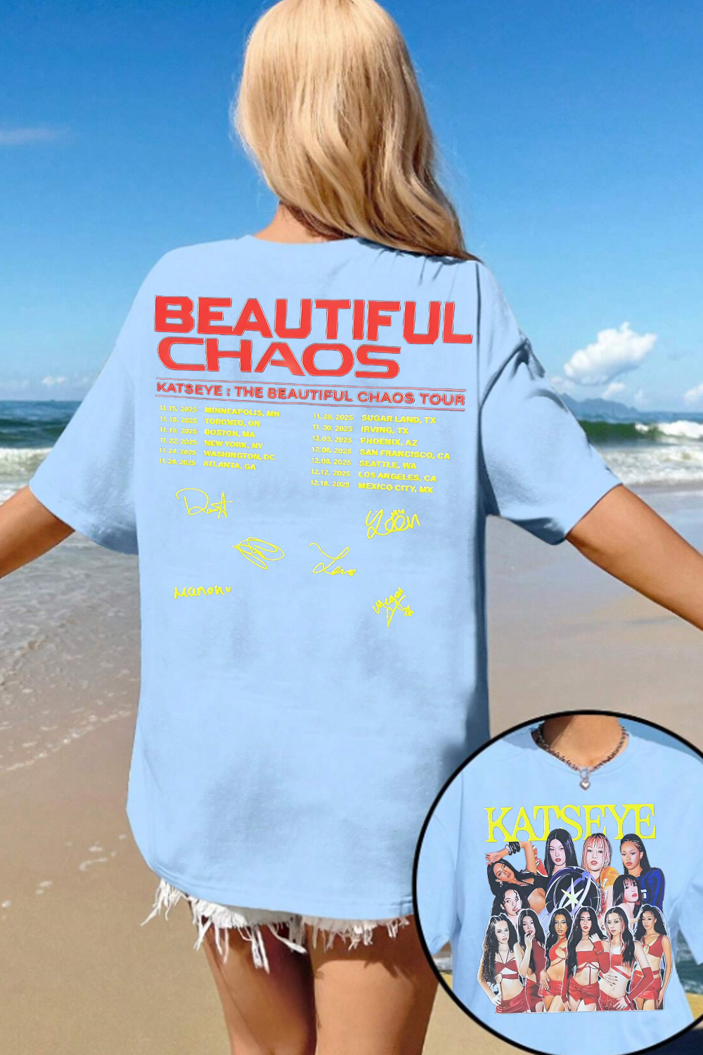 KATSEYE TOUR 2025 shirt