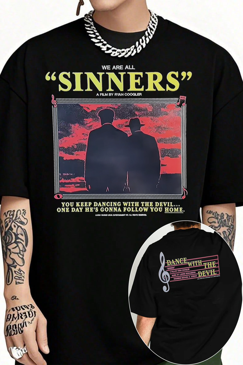 Sinners fans shirt