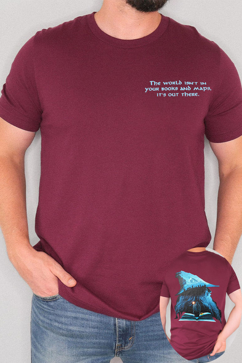 Lord of the Rings Men's Personalized Round Neck Short Sleeve T-Shirt