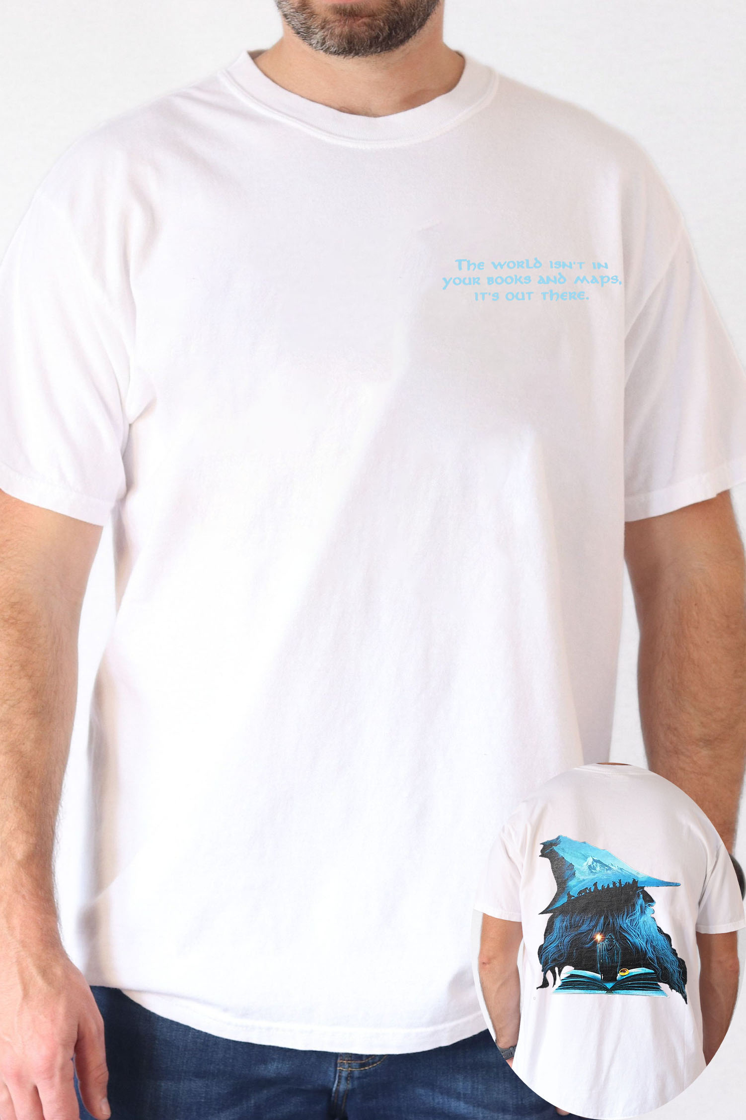 Lord of the Rings Men's Personalized Round Neck Short Sleeve T-Shirt