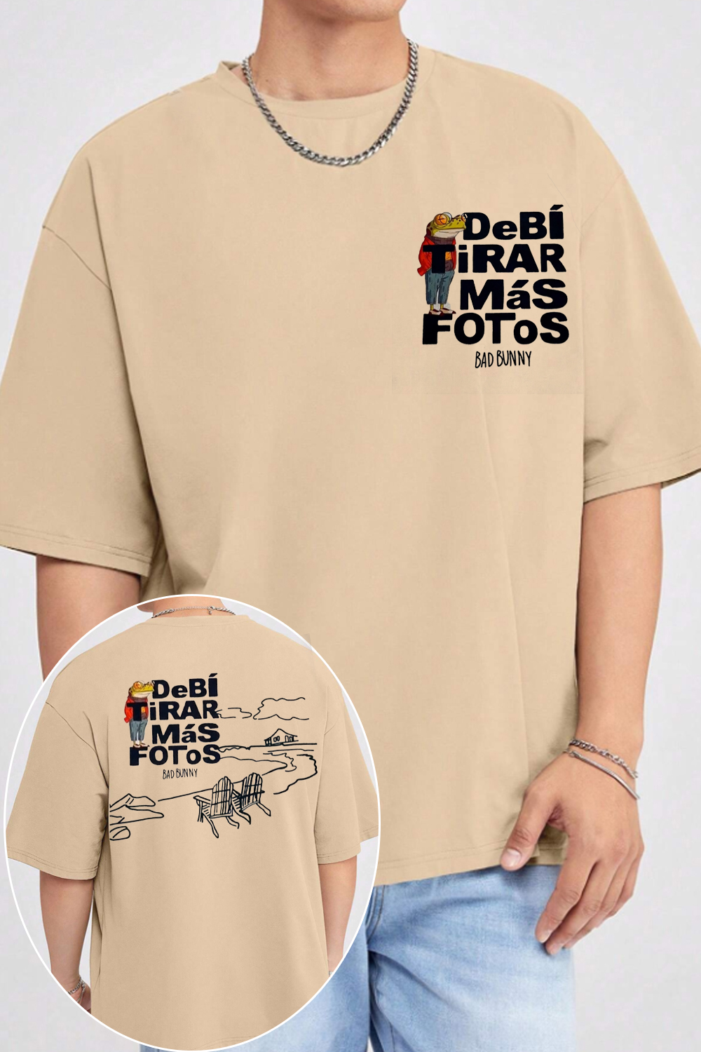 bad bunny  Men T-Shirt