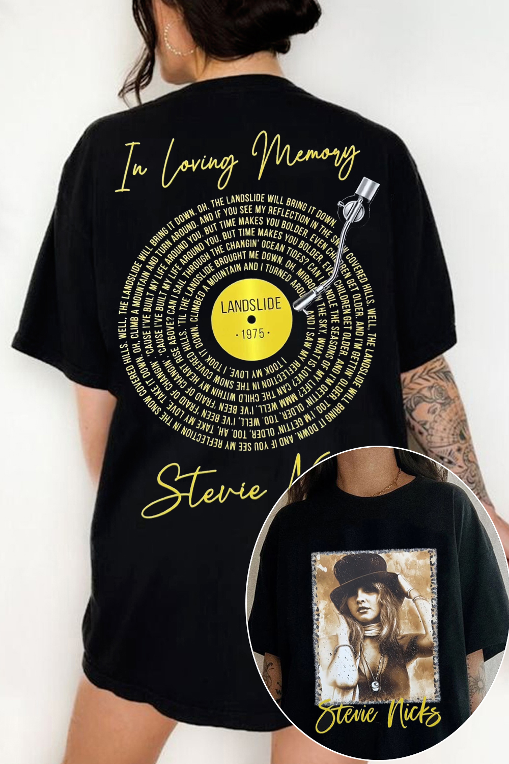 Cherish Stevie Nicks Music T-Shirt