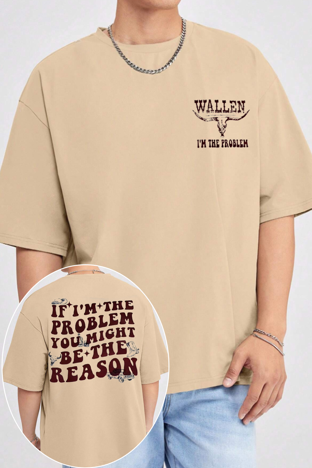 Morgan Wallen concert  T-shirt Men