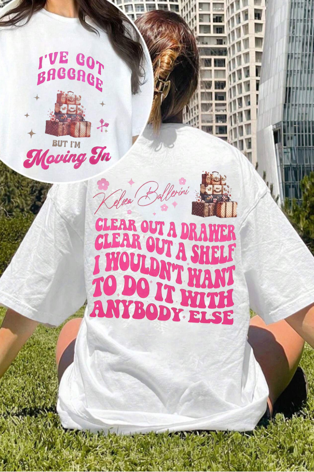 WOMEN kelsea print t-shirt