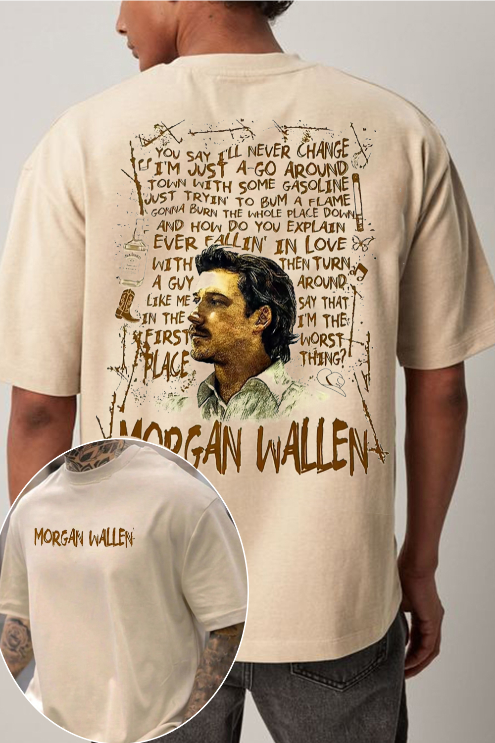 morgan cartoon tour t-shirt