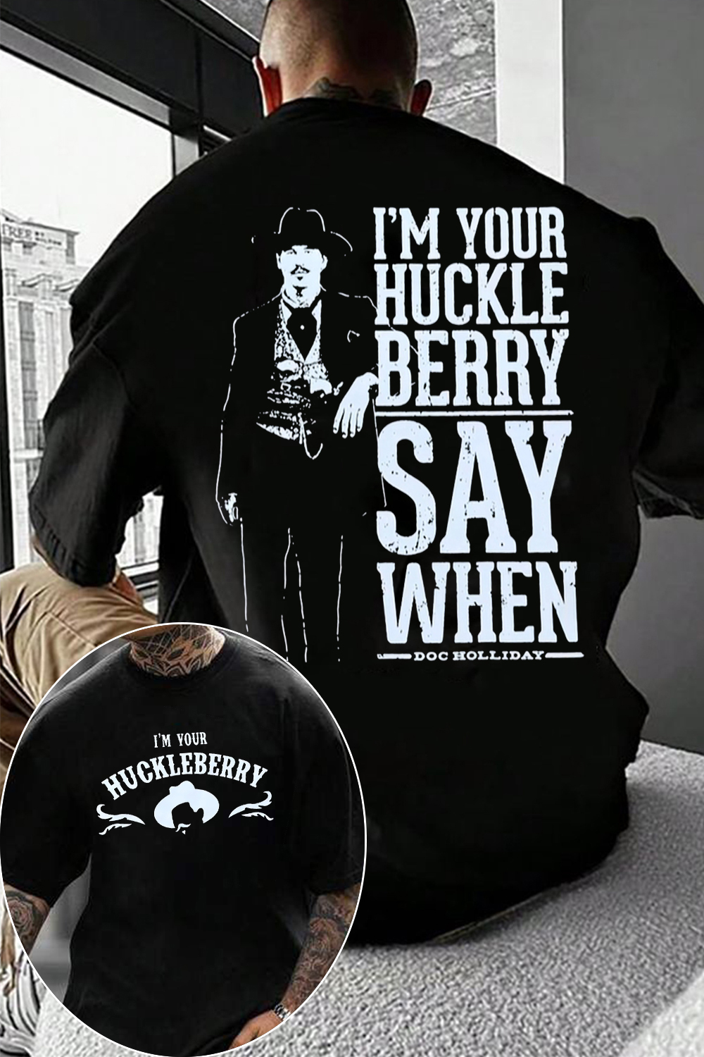 He said HUCKLEBEARER tee