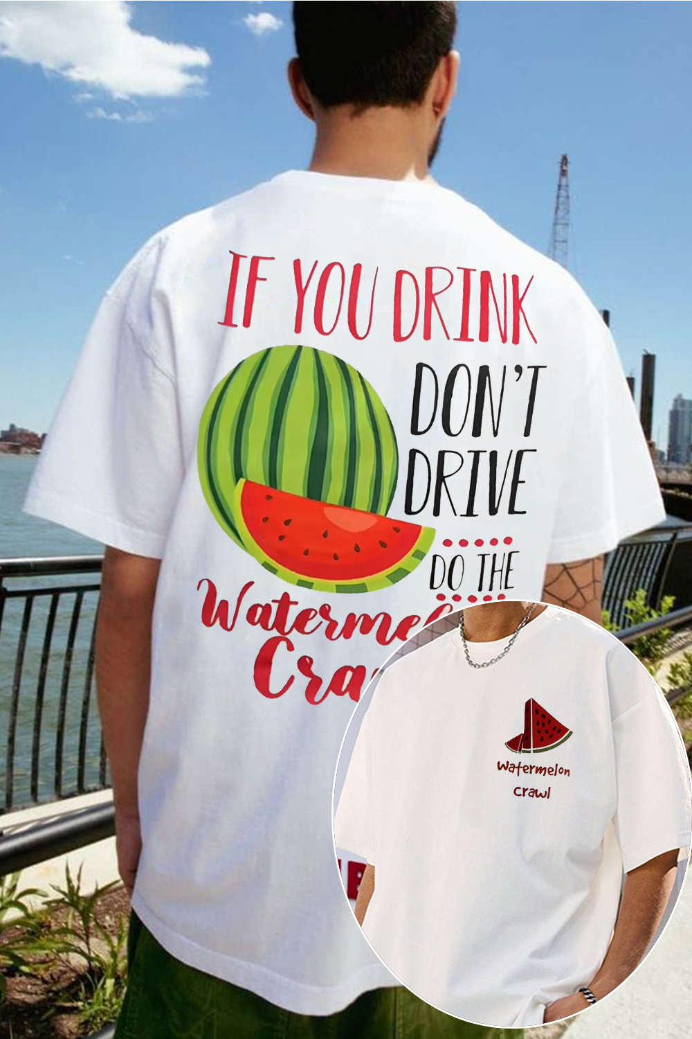 Watermelon Crawl 2 Slide Shirt
