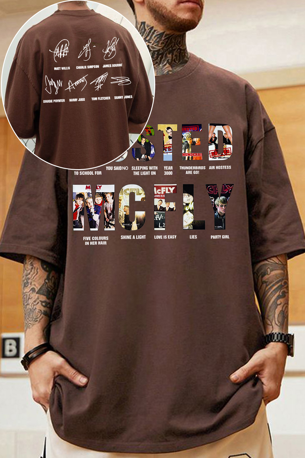 Busted & McFly MEN Tee