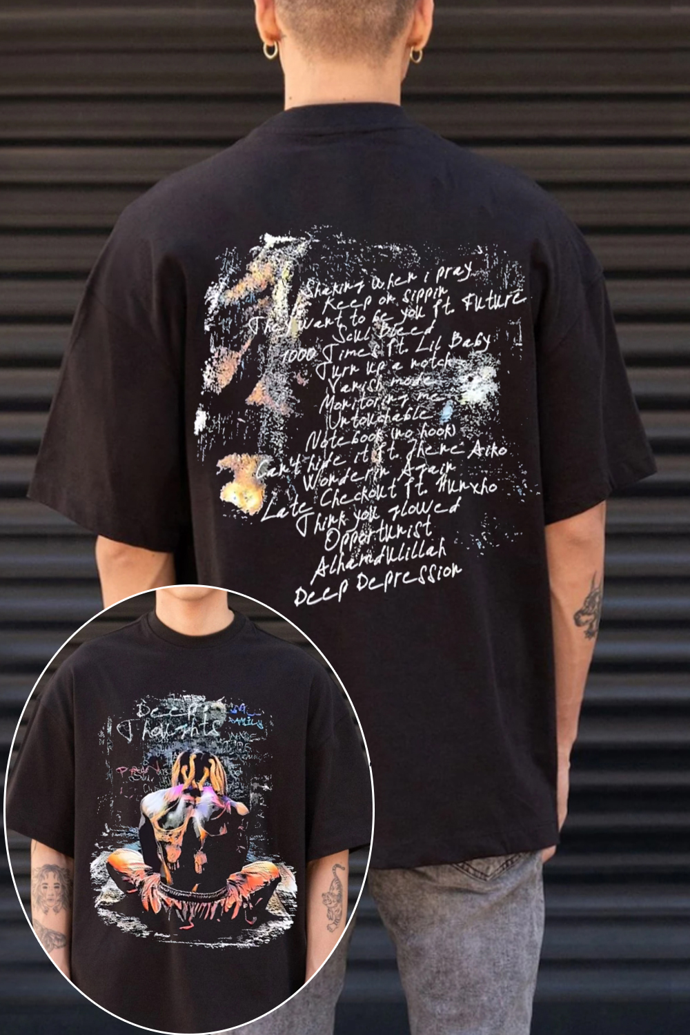 Lildurk 2-sided printed t-shirt