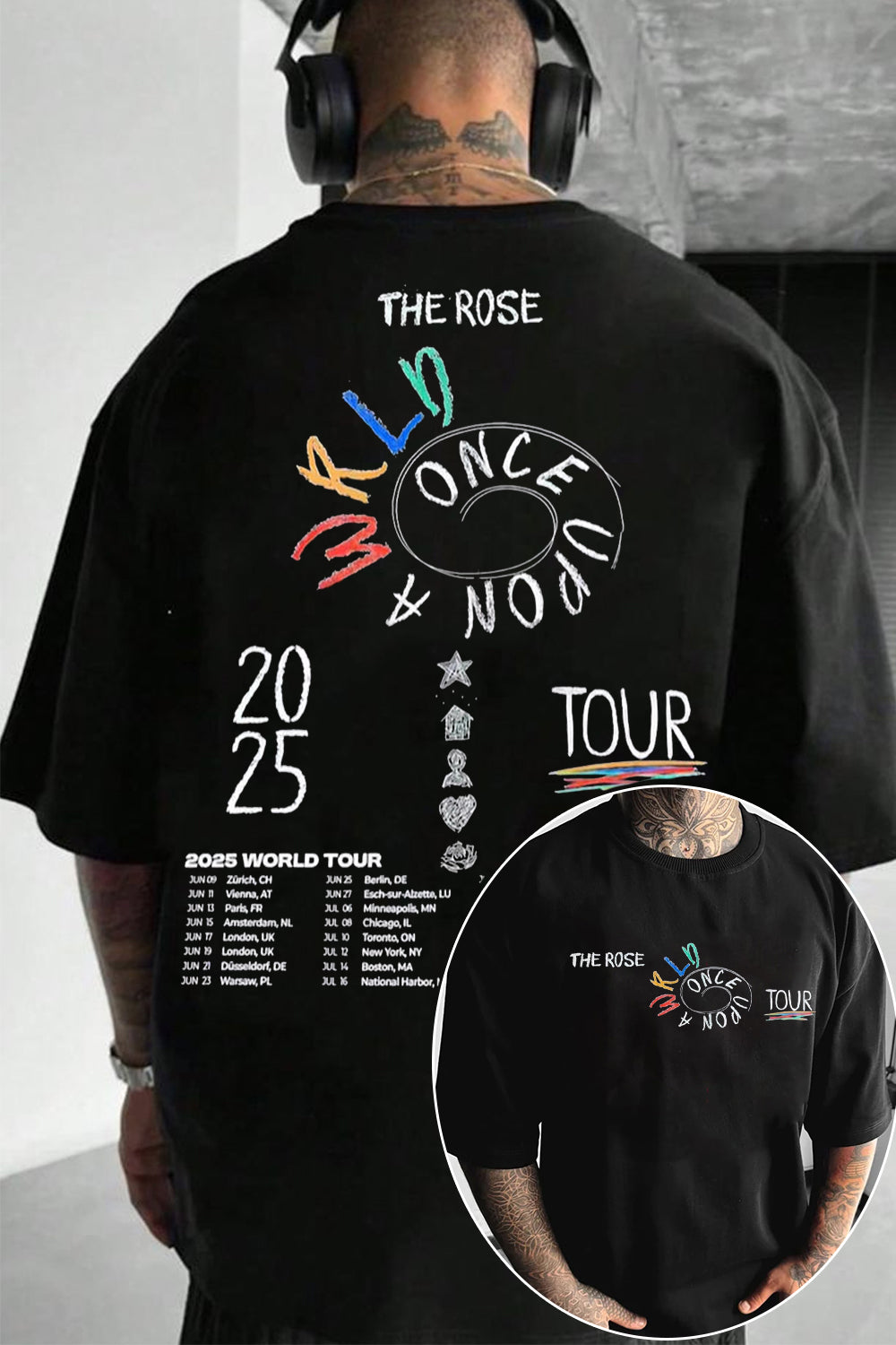 The Rose Band  shirt