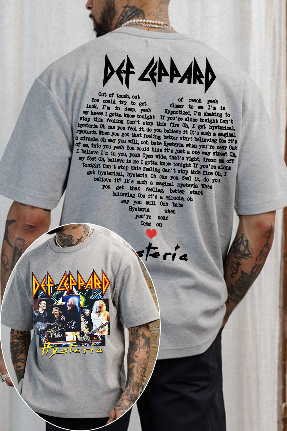 Defleppard rockband T-shirt