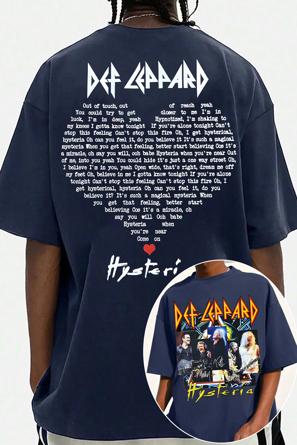 Defleppard rockband T-shirt