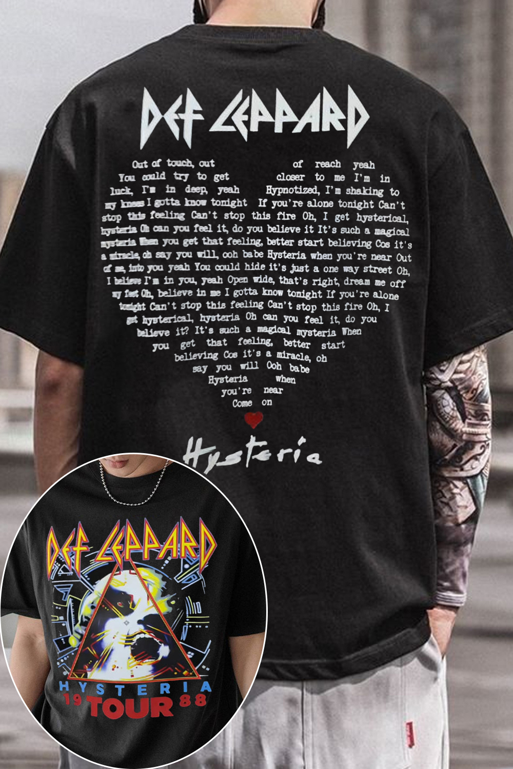Def Leppard fans shirt