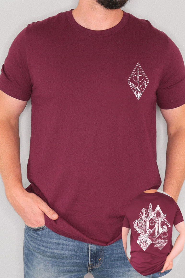 Middle Earth Lotr Tee For Men