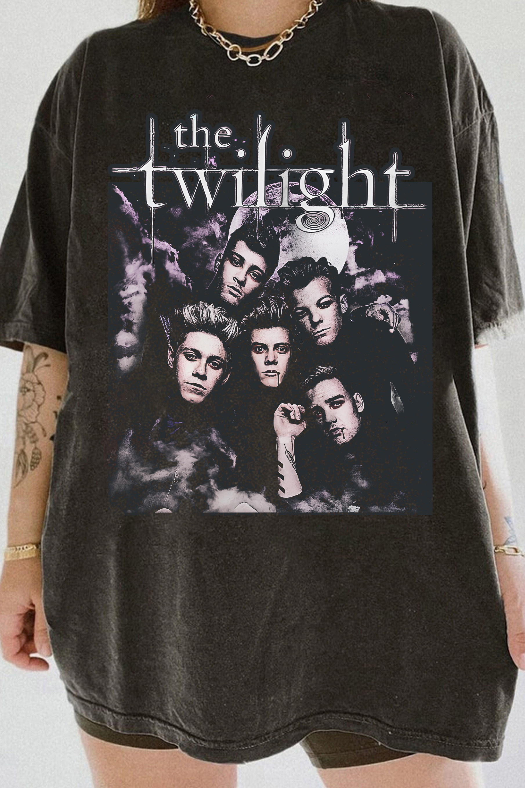 Vintage Twilight Direction  Tee For Women