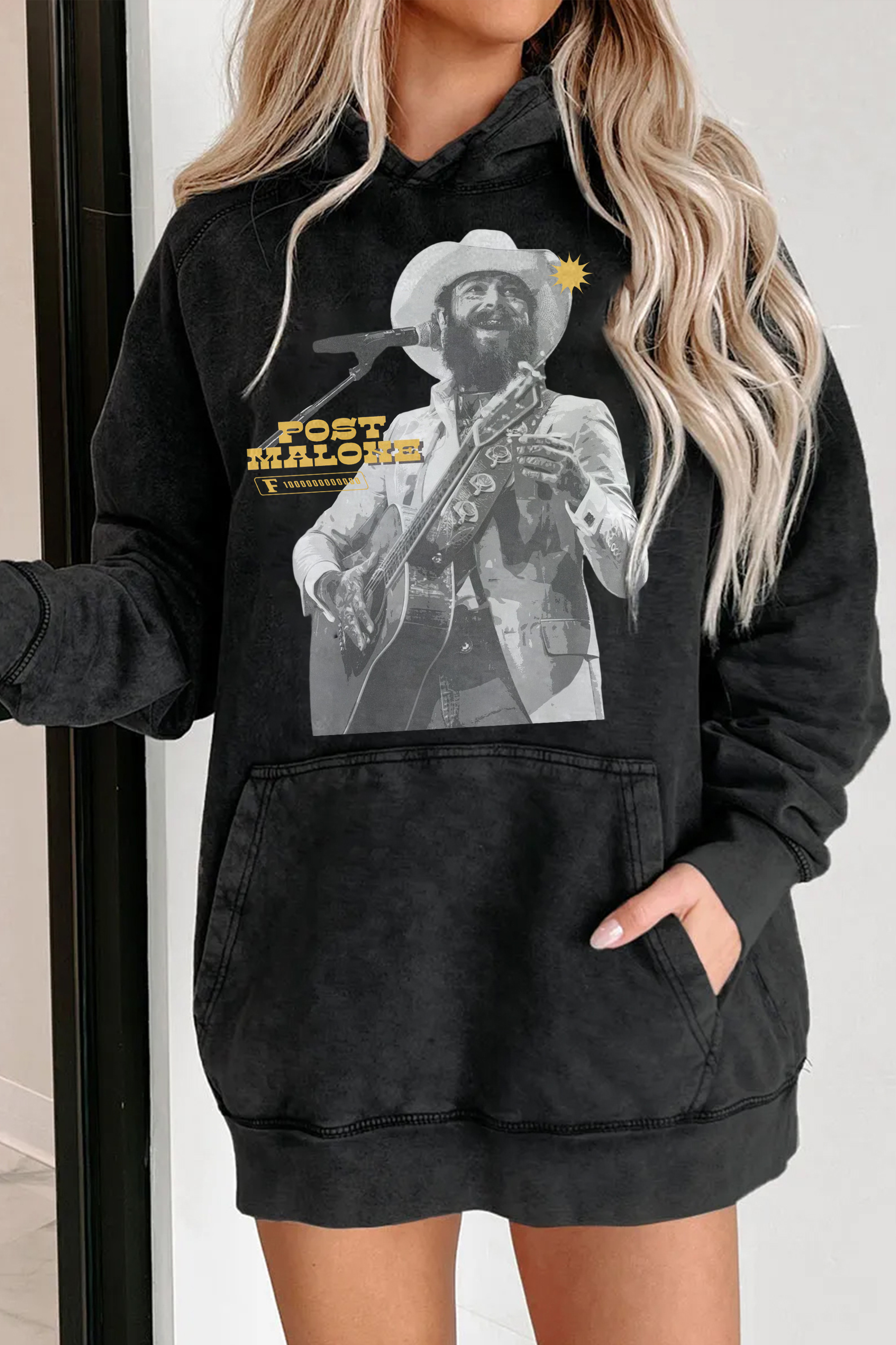 Post Malone Vintage Country Music Album Hoodies For Women