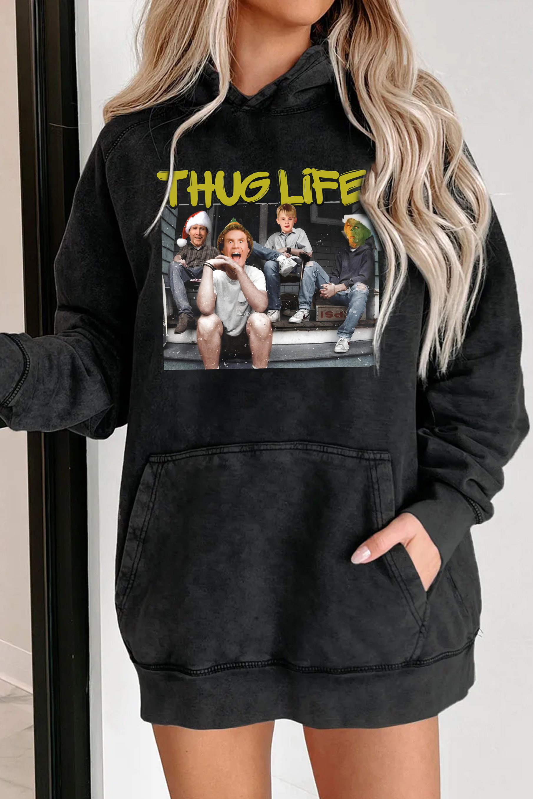 Thug Life Christmas Hoodies For Women