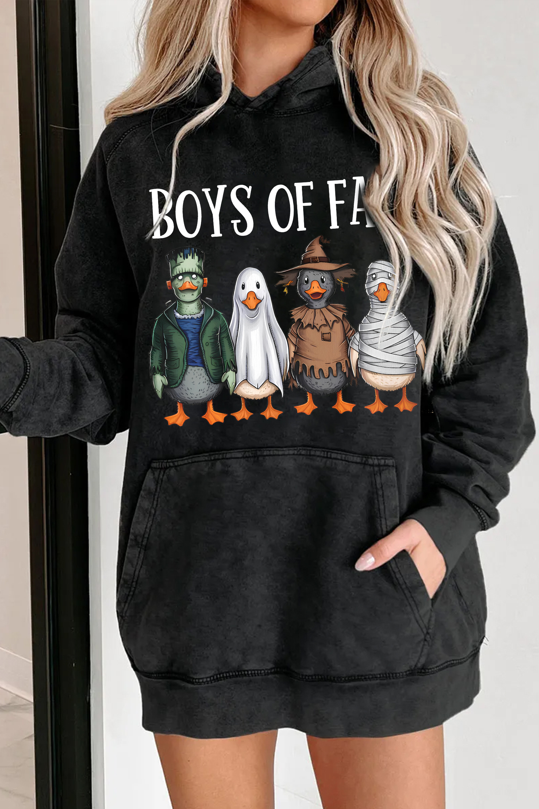 Boys of Fall  Halloween Hoodies For Women