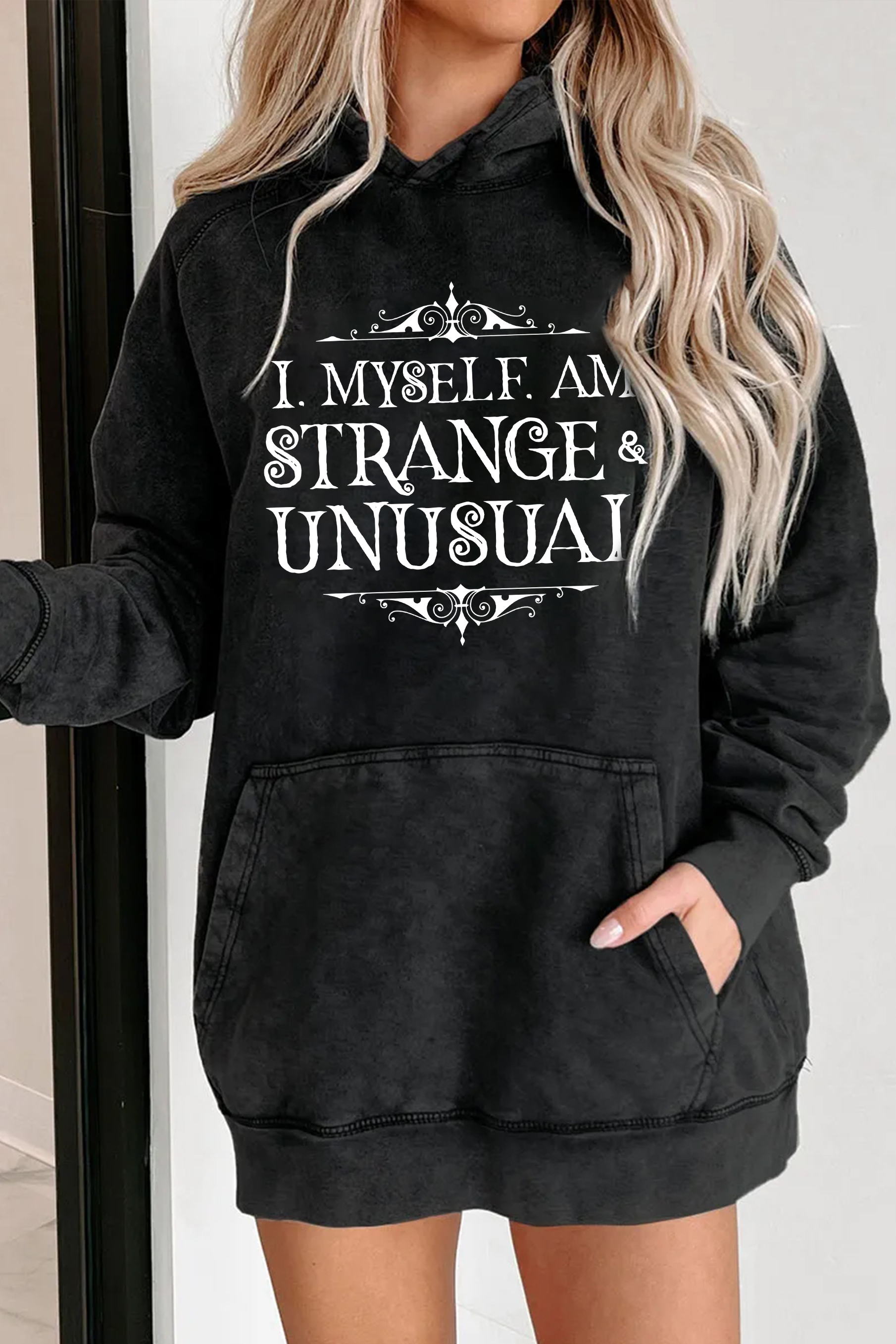 Beetlejuice Strange And Unusual  Hoodies For Women