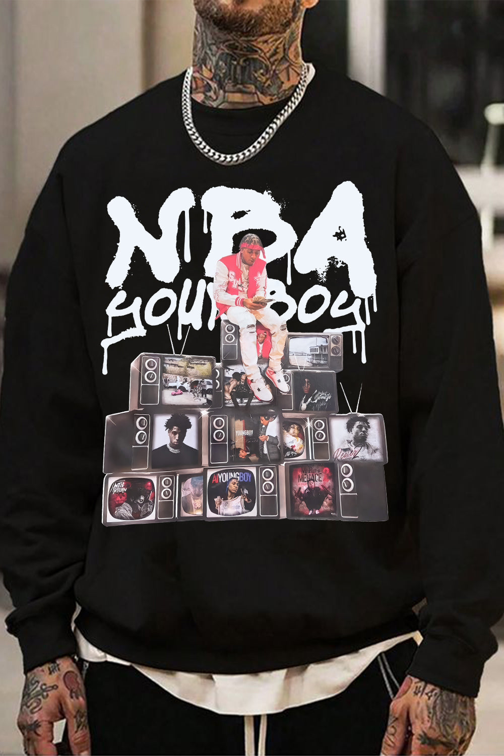 Never Broke Again YoungBoy  Album Merch Sweatshirt For Men