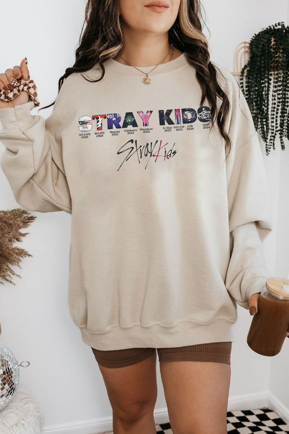 Stray Kids Albums Sweatshirt For Women