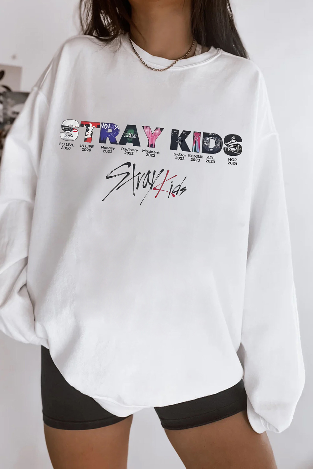 Stray Kids Albums Sweatshirt For Women