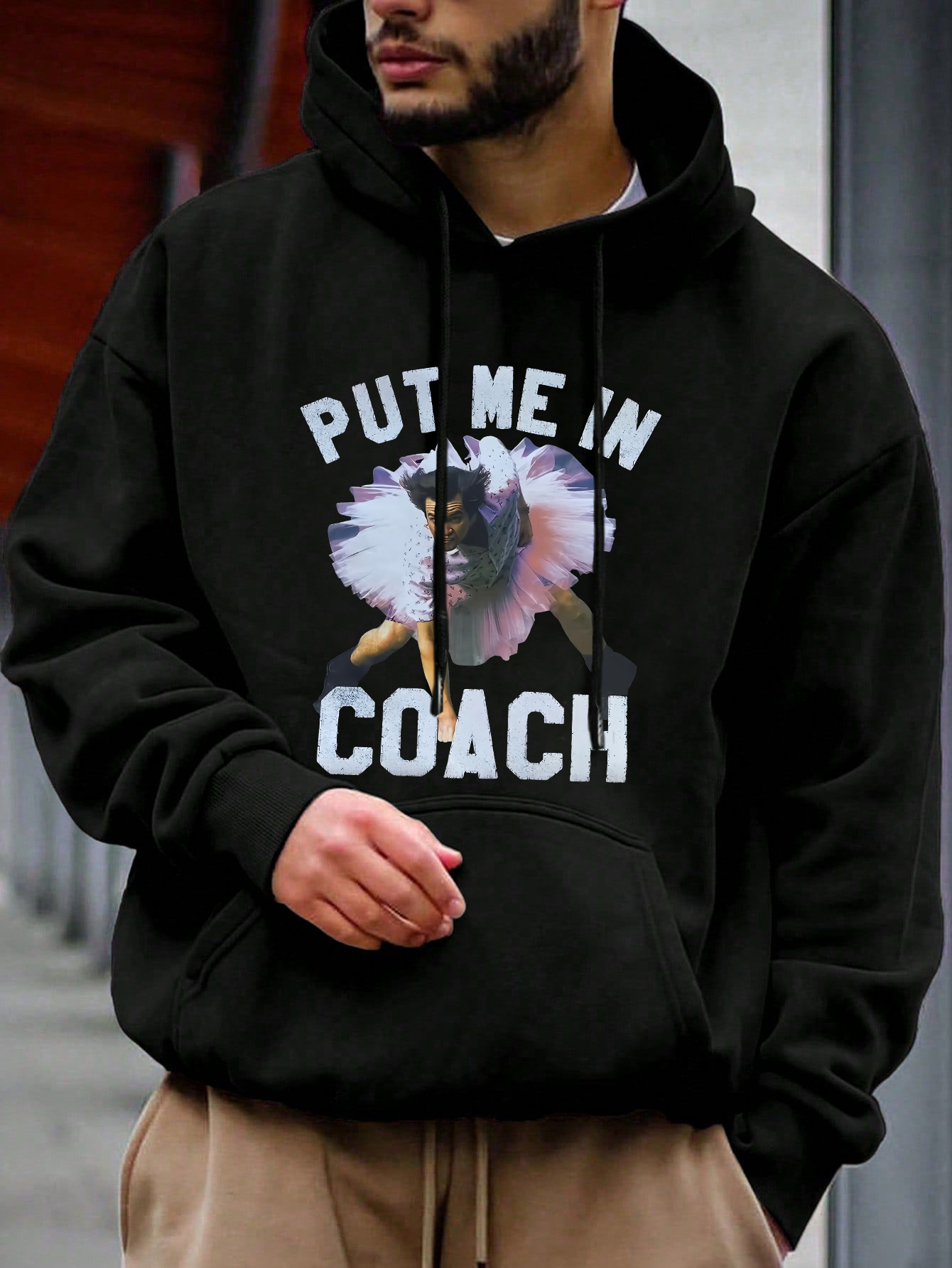 Ace Ventura Put Me In Coach Jim Carrey Funny Hoodie For Men