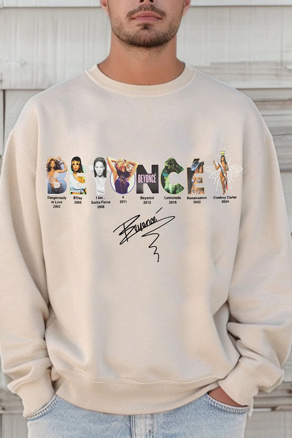 Beyonc�� Concert Album Beehive Tee For Men