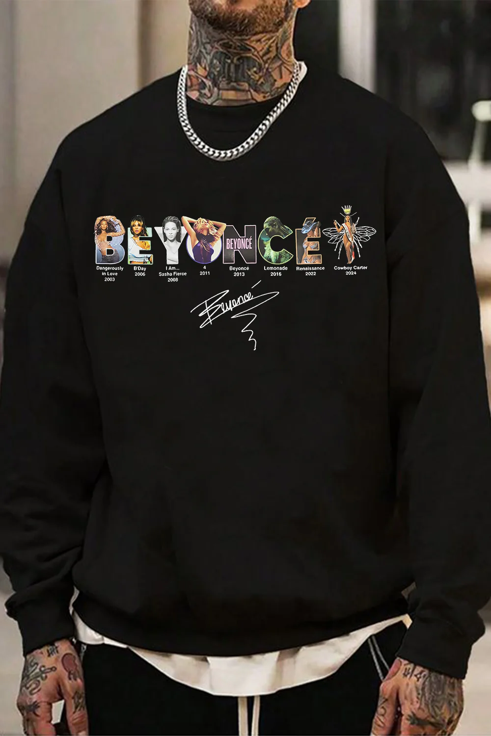 Beyonc�� Concert Album Beehive Tee For Men
