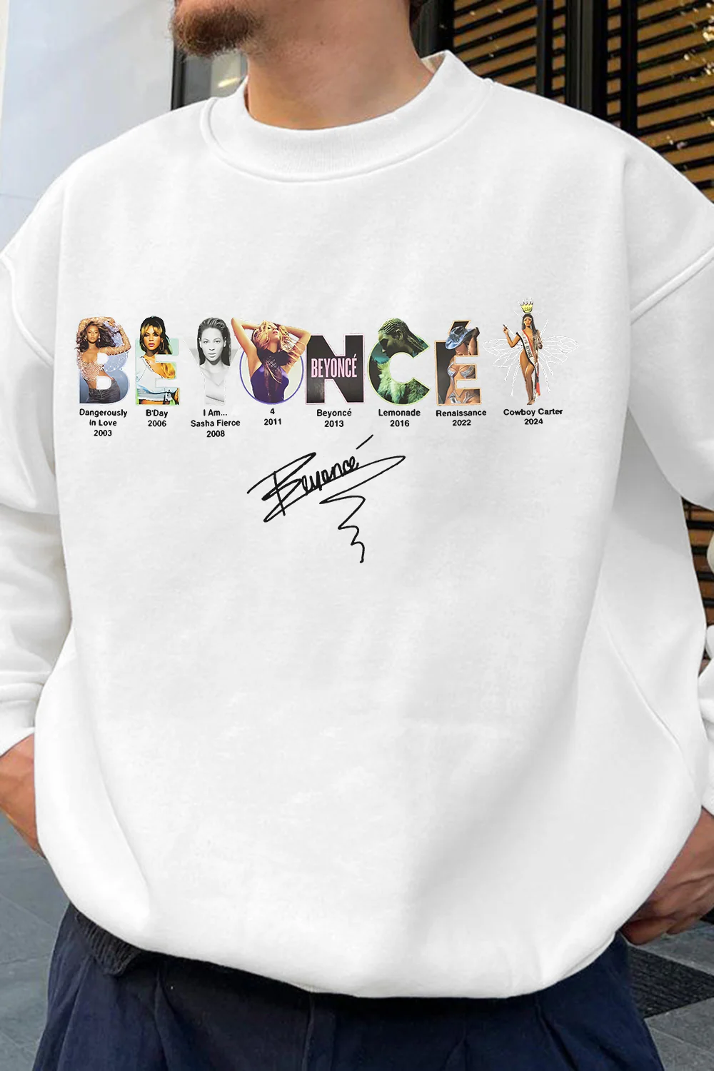 Beyonc�� Concert Album Beehive Tee For Men