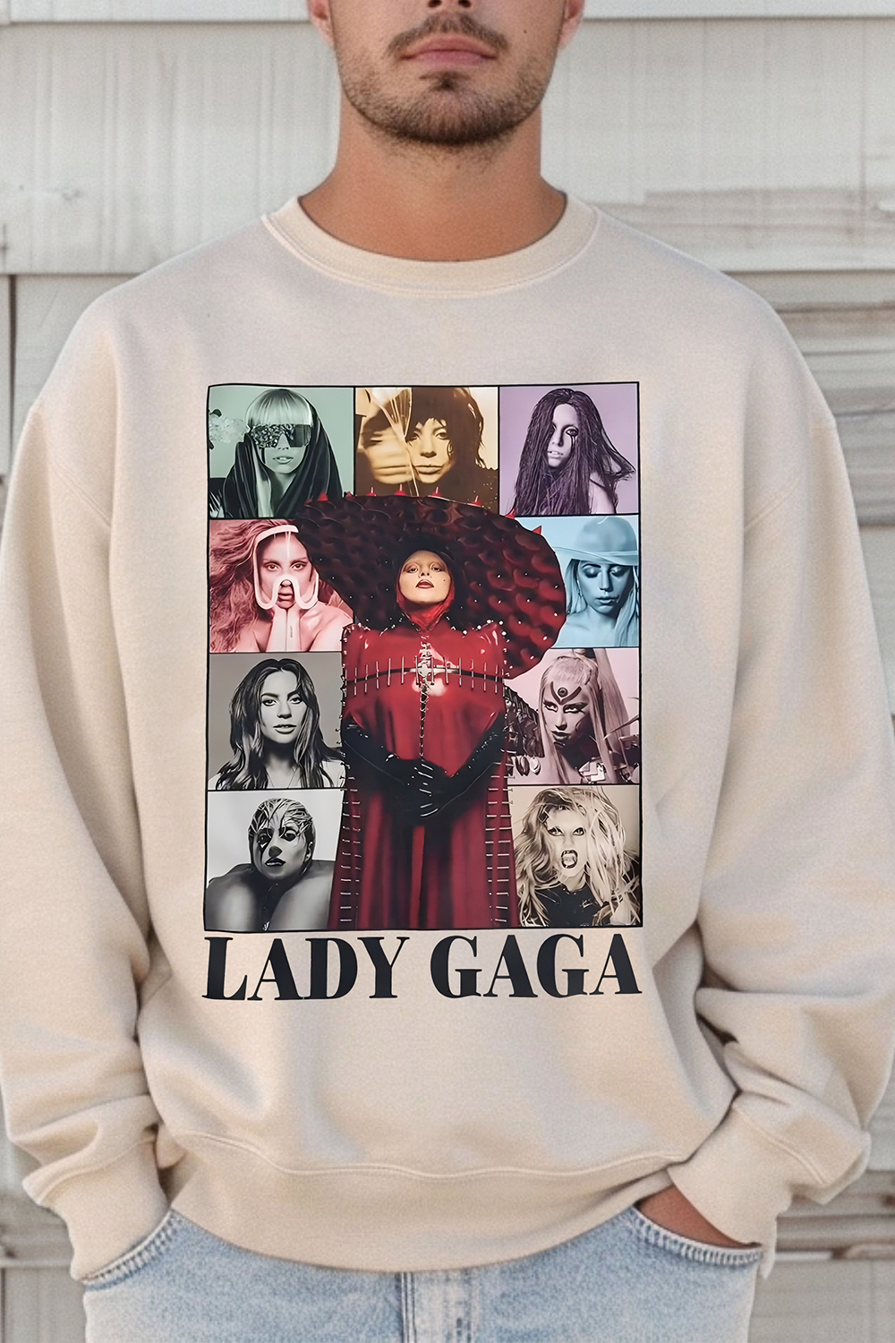 Lady Gaga Abracadabra Graphic Sweatshirt For Men