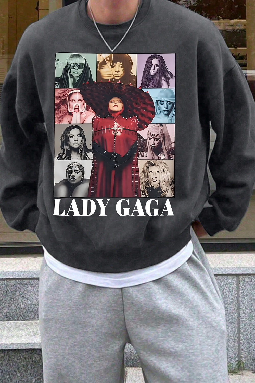 Lady Gaga Abracadabra Graphic Sweatshirt For Men