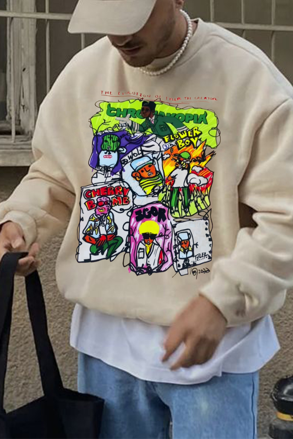 tylerthecreator long sleeve sweatshirt