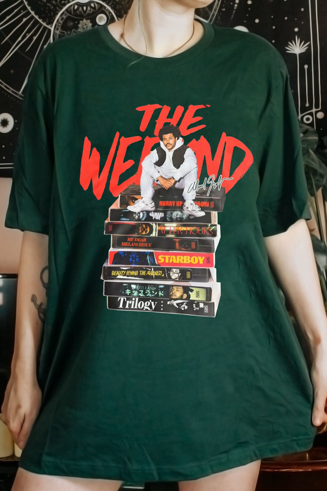 The Weeknd Album Hurry Up Tomorrow Tee For Women