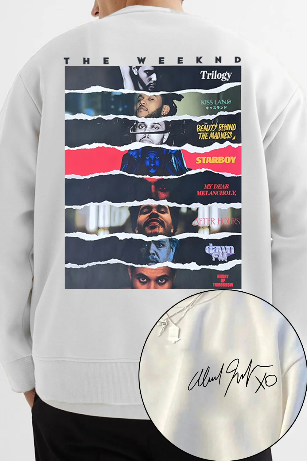 The Weeknd Album Hurry Up Tomorrow Sweatshirt For Men
