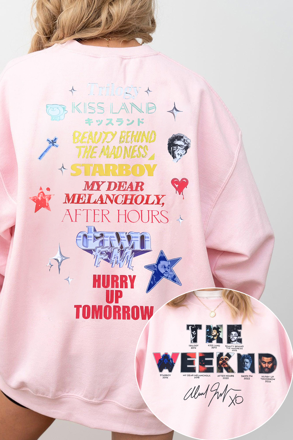 The Weeknd Album Hurry Up Tomorrow Tee For Women