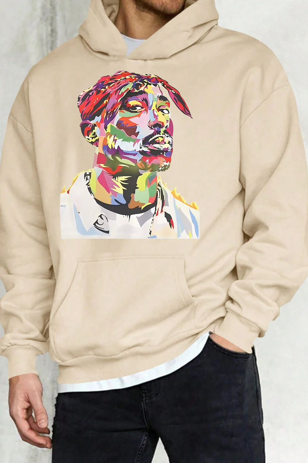 Forever the G.O.A.T 2pac hoodie For Men