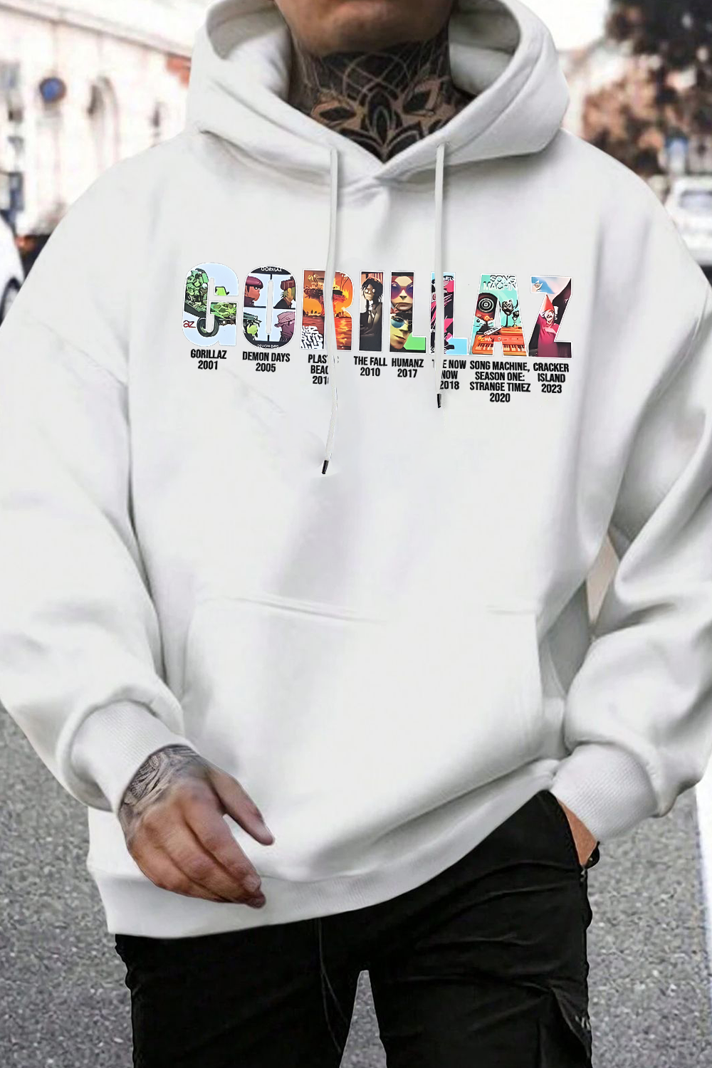 Gorillaz Fans Men Hoodie